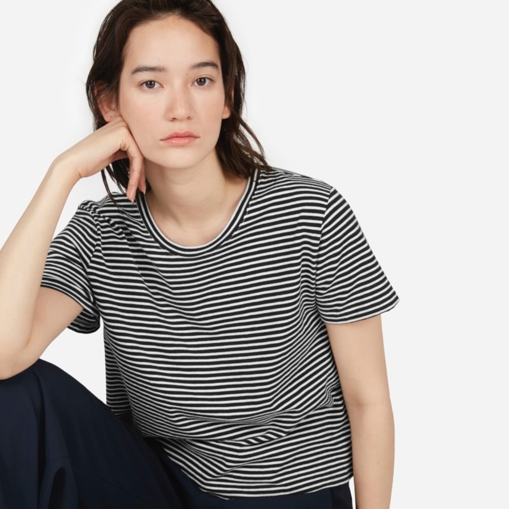 Everlane Cotton Box-Cut Tee